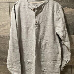 L.L. Bean Long Sleeve T-Shirt Grey M